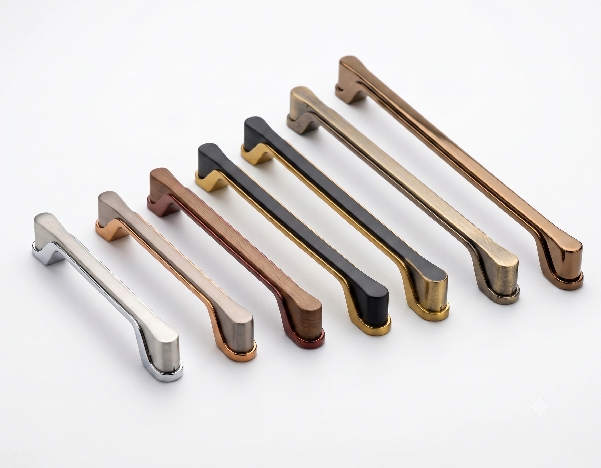 Syder Dual-Tone Designer Cabinet Pull Handle image 2