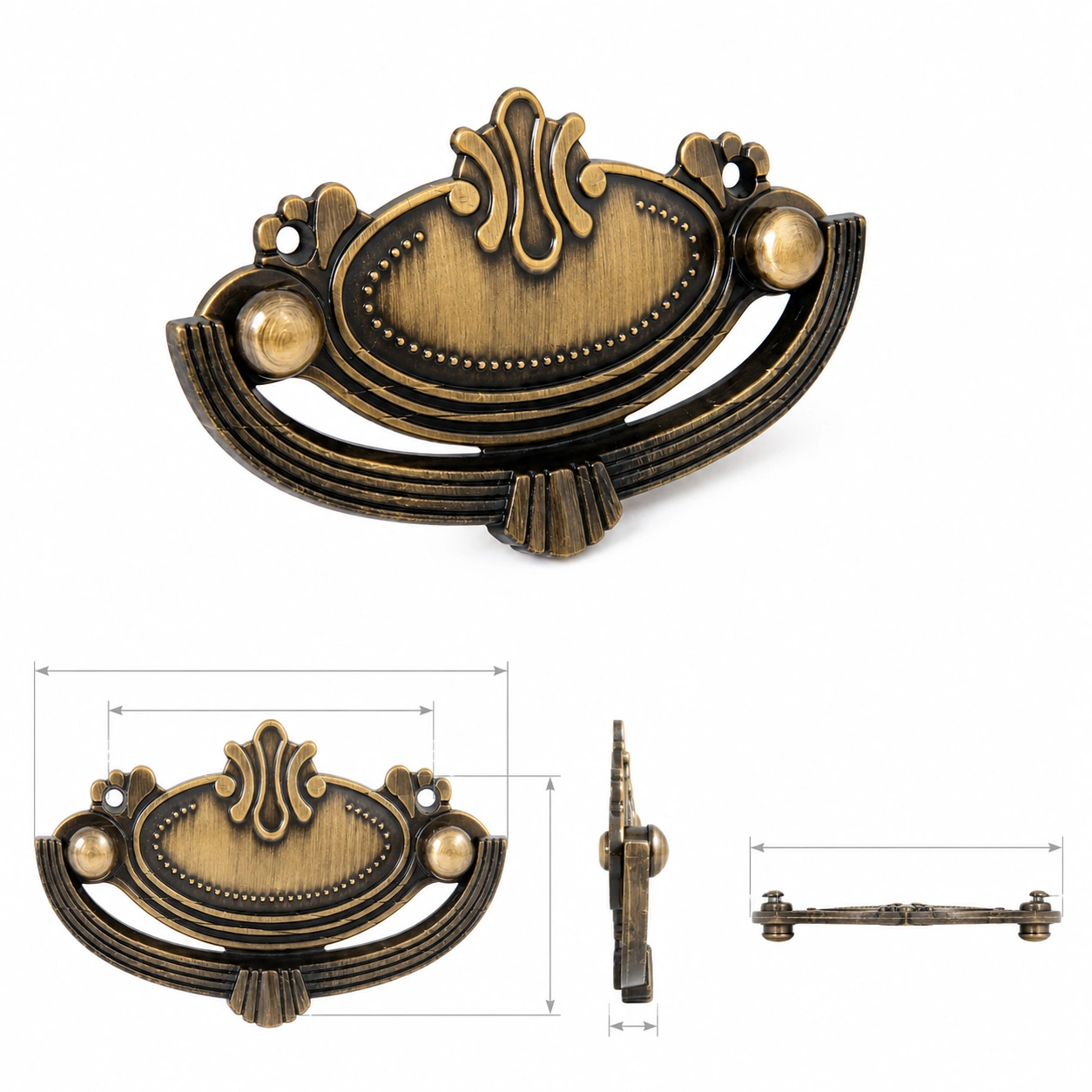 Daba Kadi Decorative Drop Pull Handle