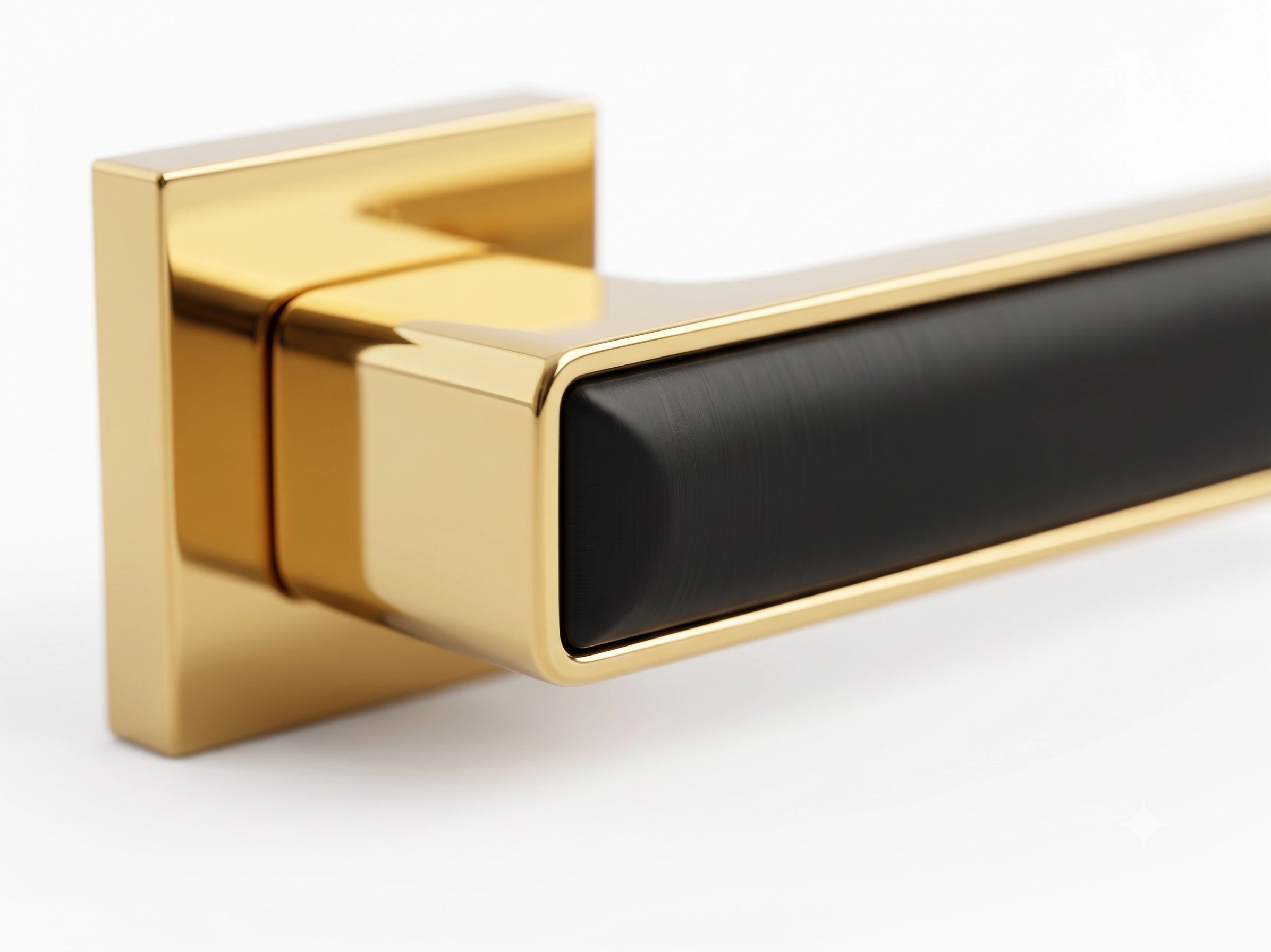 Premium Recessed Panel Mortise Lever Handle - Model 1009 image 2
