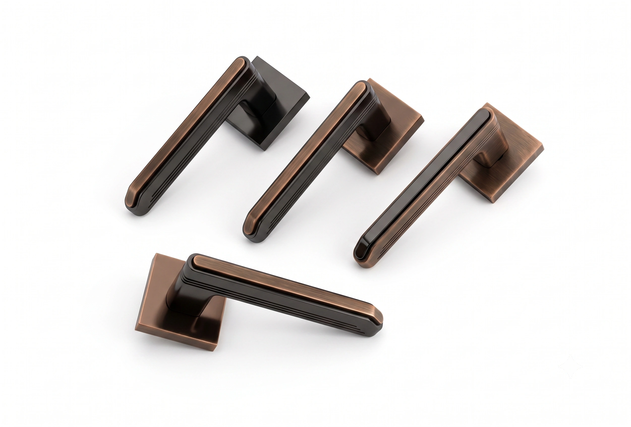 Premium Linear Accent Mortise Lever Handle - Model 1006 image 2