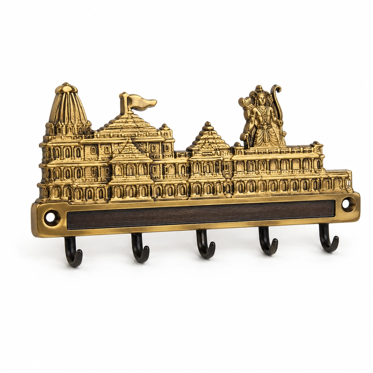 Ram Mandir Motif Decorative Cabinet Handle