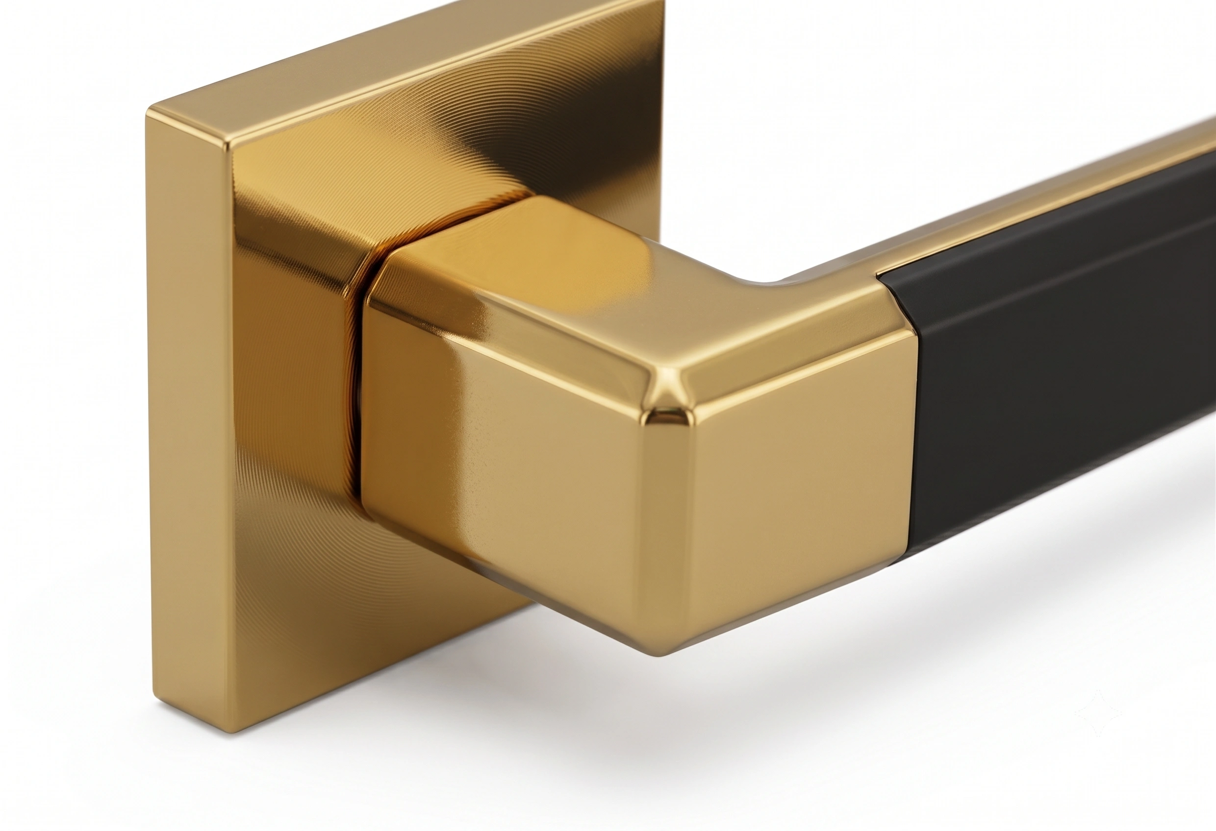 Premium Geometric Bar Mortise Lever Handle - Model 1004