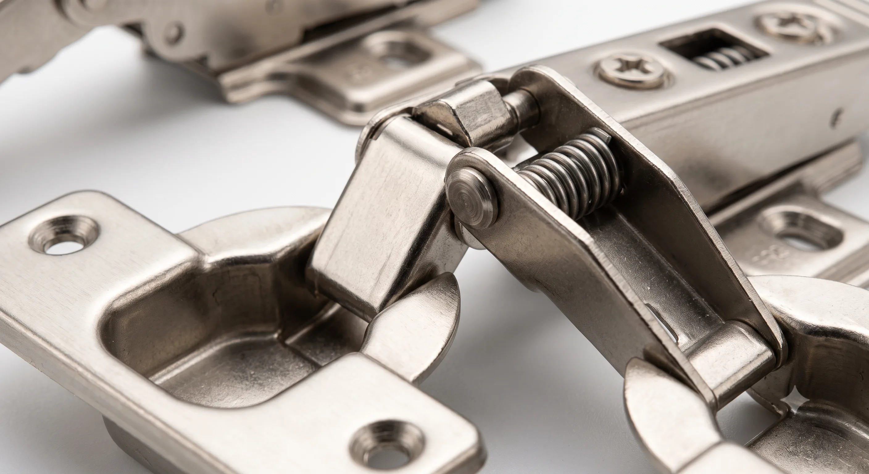 Premium 165° Wide Angle Concealed Cabinet Hinge (285 Gram) | Standard | Mild Steel | Clip-On Type