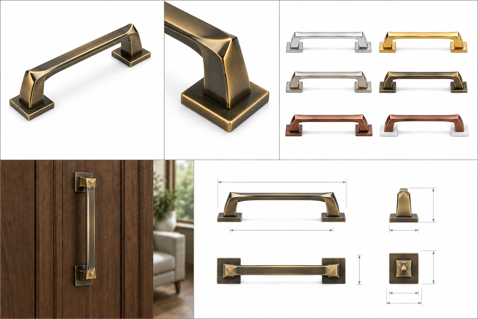 Star-MD 200 mm Decorative Door Pull Handle