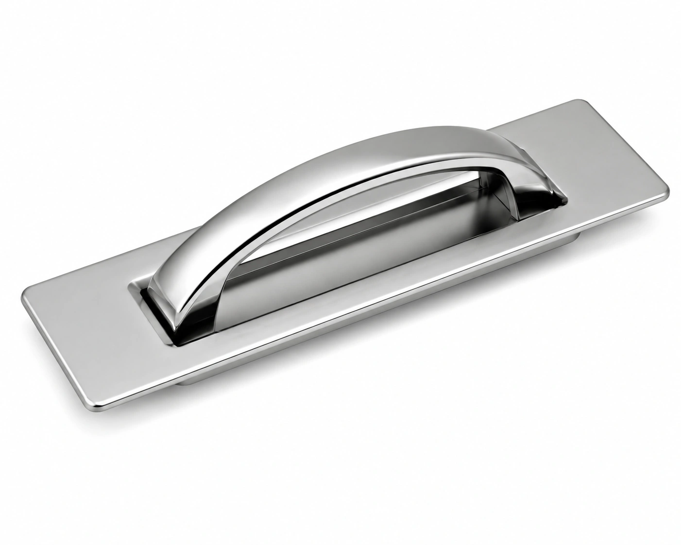 Roting 4-Inch Recessed Flush Cabinet Handle image 4
