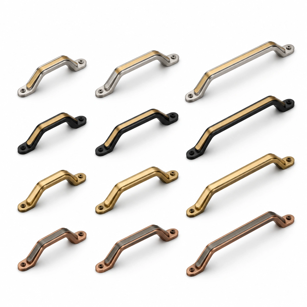 ZH-263 Angular Inlay Cabinet Pull Handle image 3