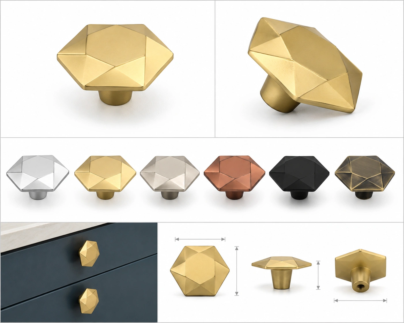 Star Decorative Cabinet Knob image 3