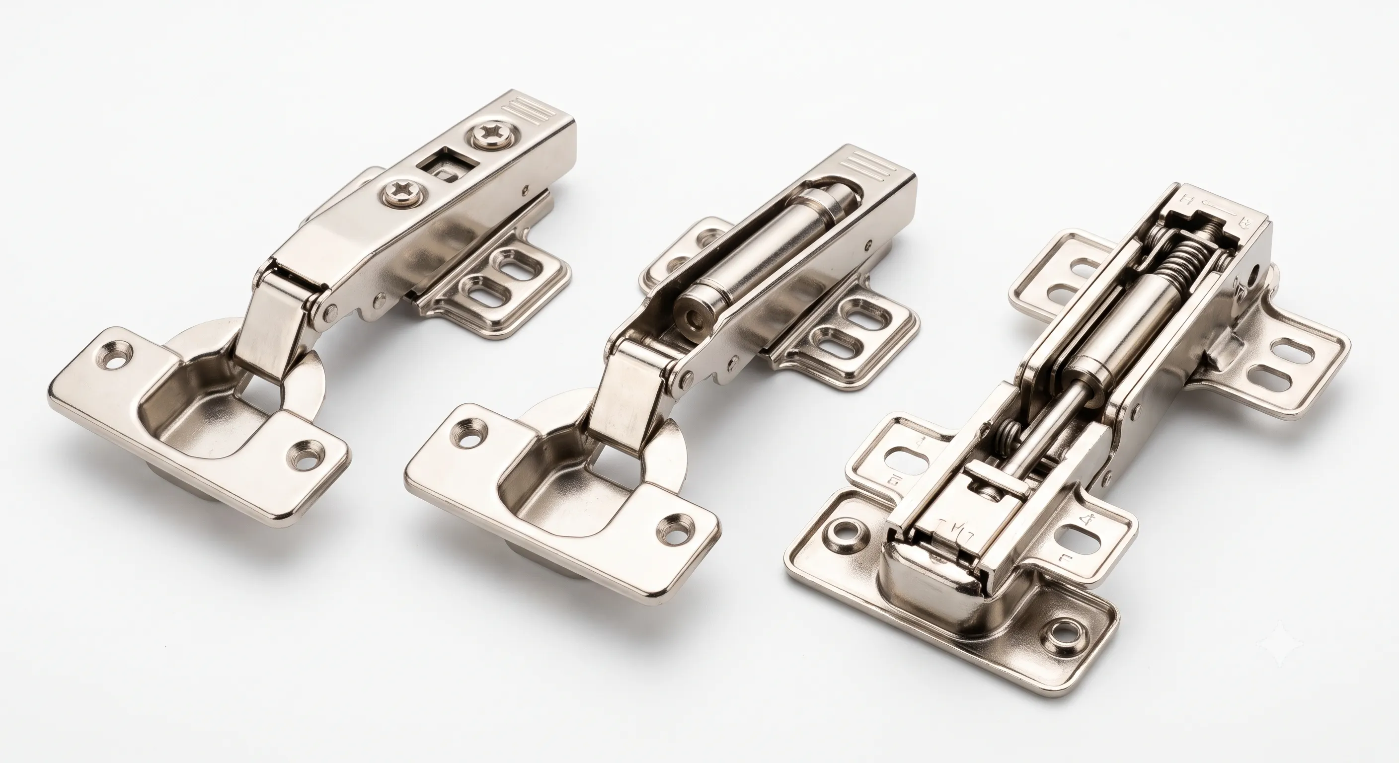 Premium 3D Clip-On Soft Close Cabinet Hinge (210 Gram) | HELLER Series