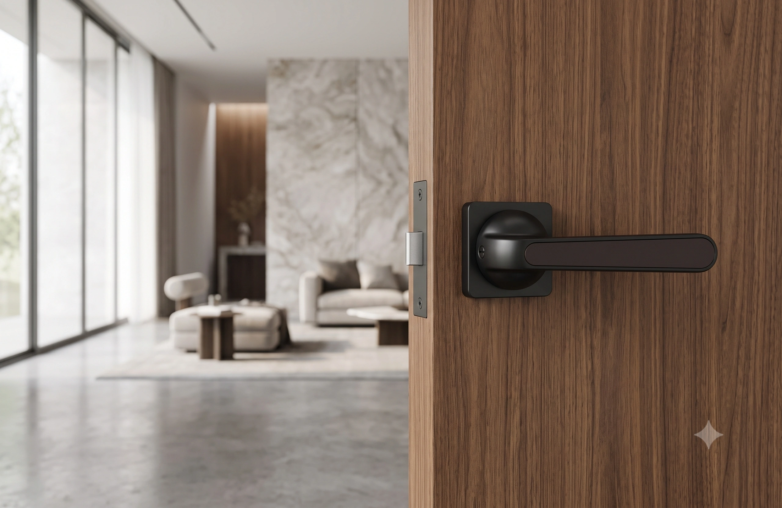 JSSE Elite Soft-Edge Inlay Mortise Lever Handle image 4