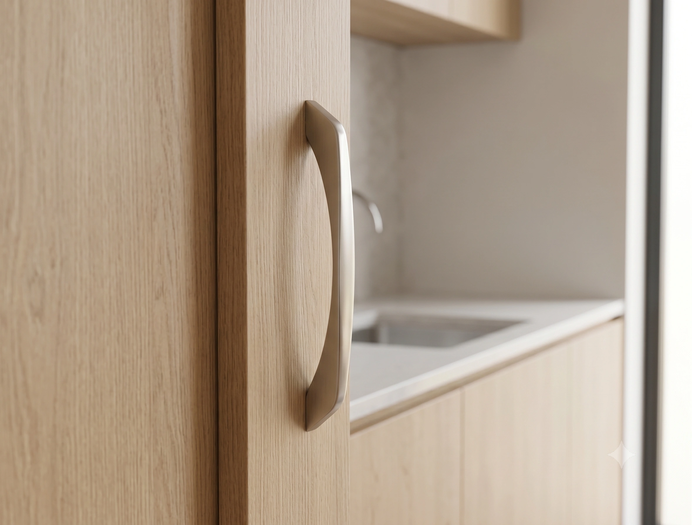 Celta Tapered Designer Cabinet Pull Handle image 4