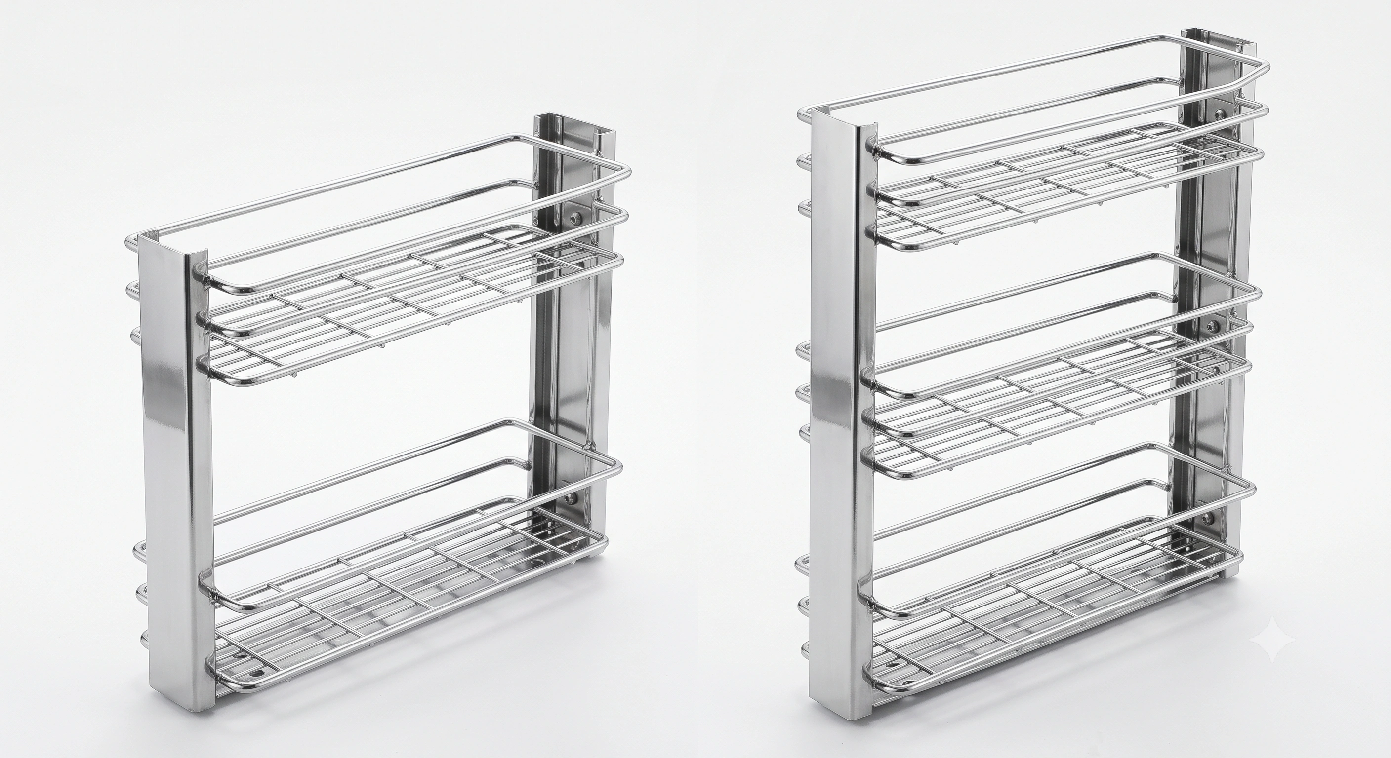 Pearl 4 mm Bottle Pullout Basket image 5