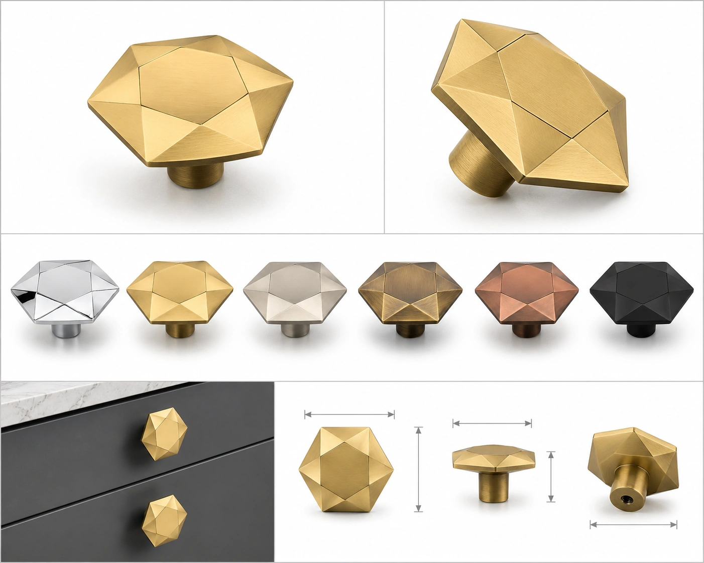 Star Decorative Cabinet Knob image 2