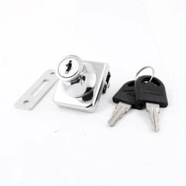 Glass Lock – Nickel