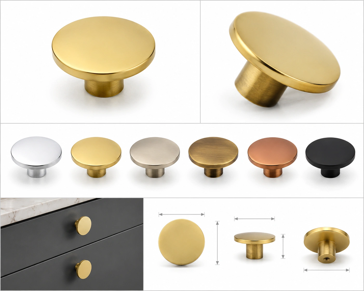 Plan Contemporary Cabinet Knob
