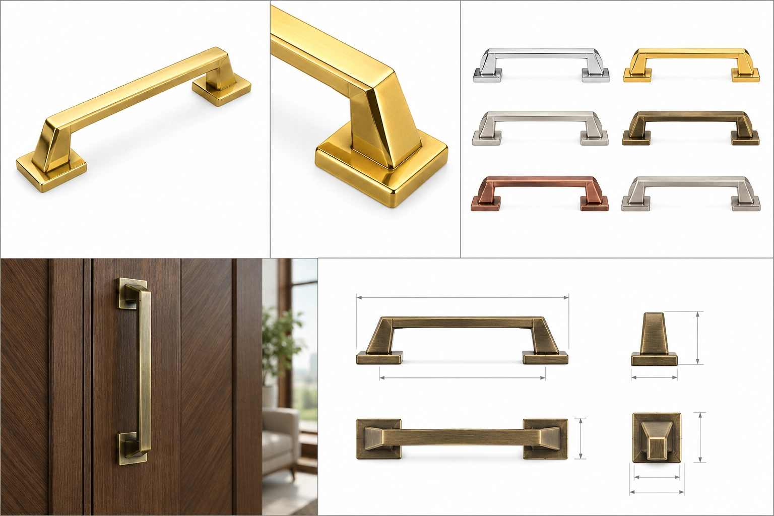 Aegnet 200 mm Decorative Door Pull Handle