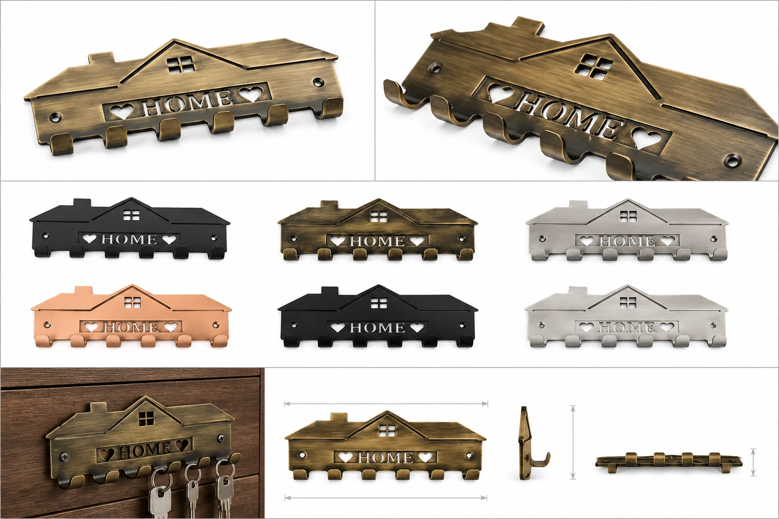 Home Motif Decorative Cabinet Handle