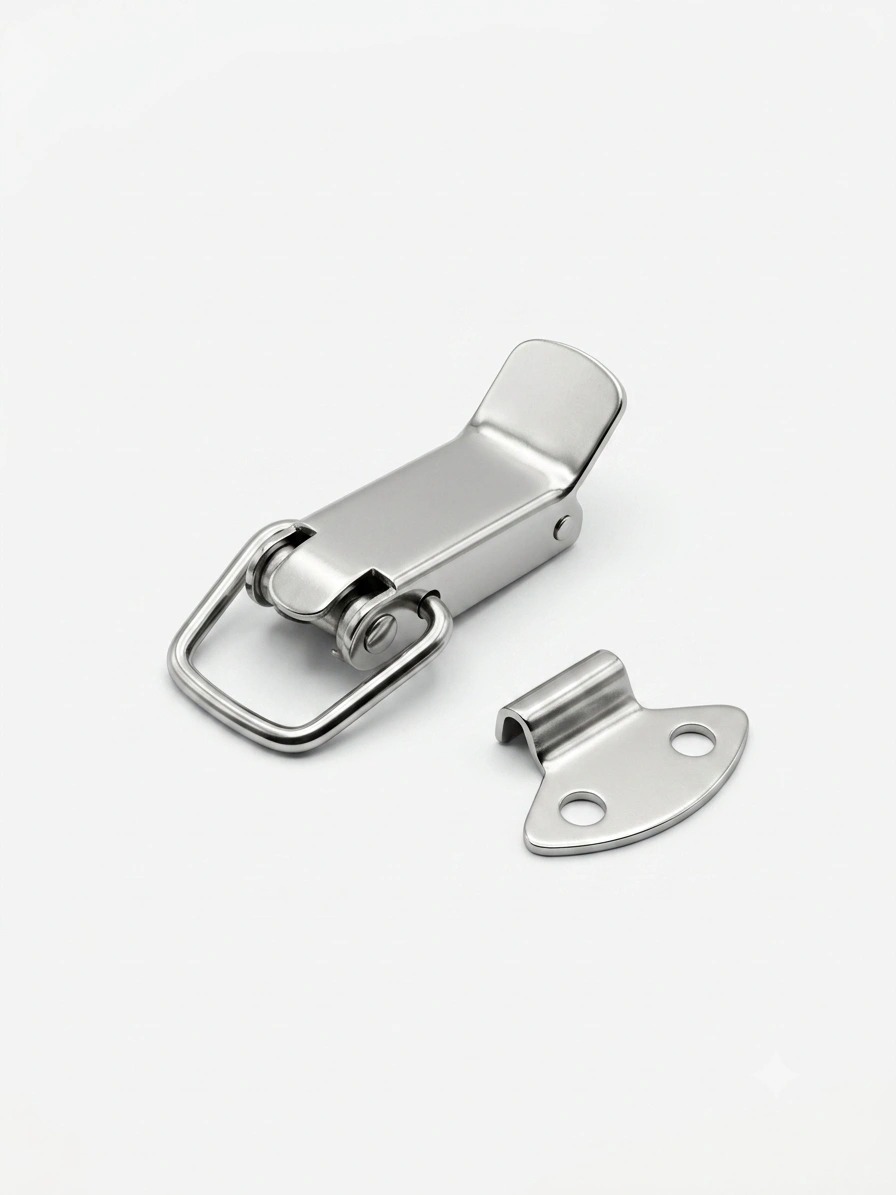 Metal Toggle Draw Latch with Matching Catch Plate
