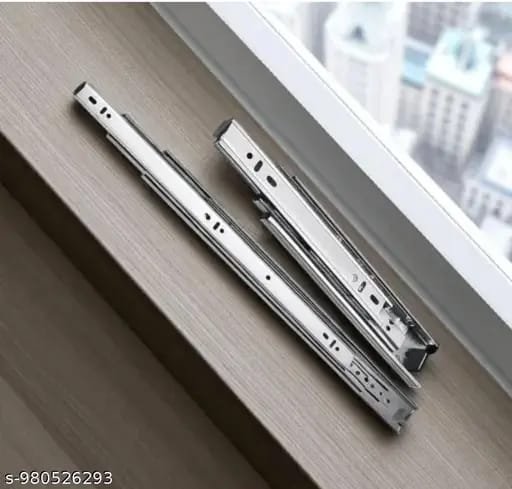 Soft Closing Slide – 35 kg Full Extension Ball Bearing Drawer Channel