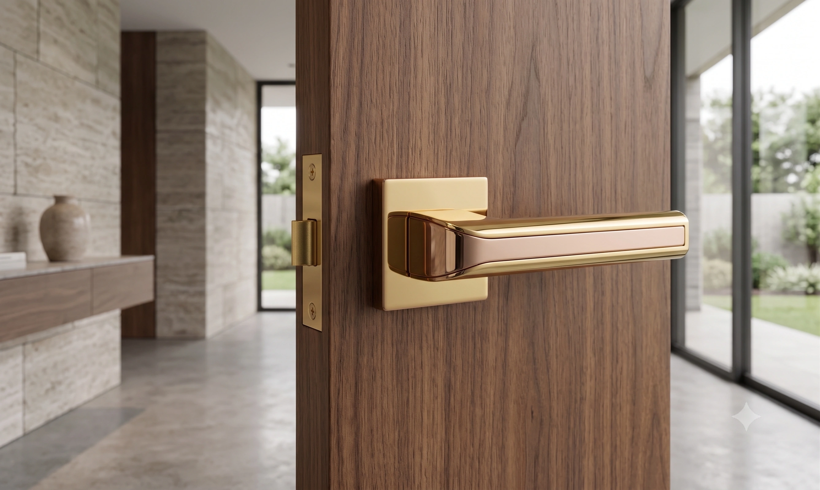Premium Slim Inlay Mortise Lever Handle - Model 1011 image 4