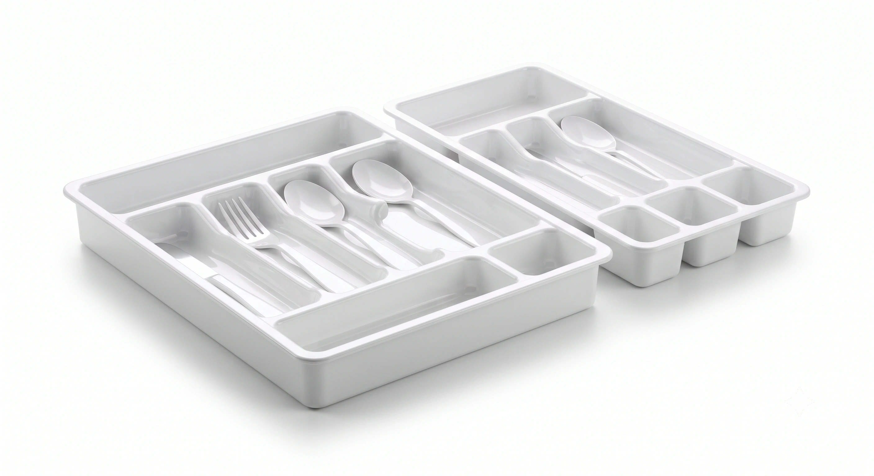 HIPS PVC Cutlery Tray image 4